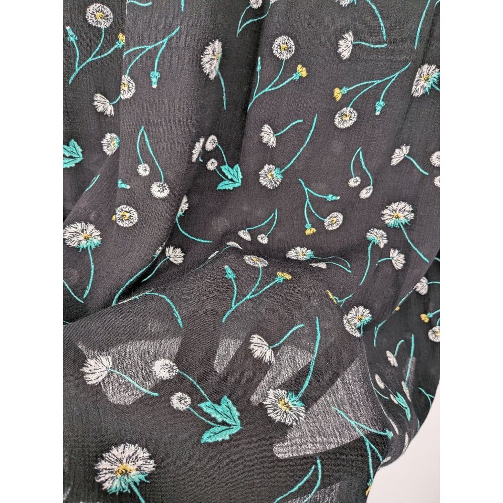 Torrid 1/4 Button Up Top Size 2x Crinkle Gauze Fl… - image 6